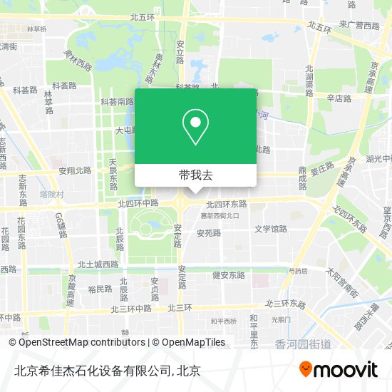 北京希佳杰石化设备有限公司地图