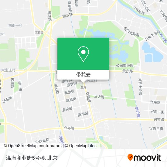 瀛海商业街5号楼地图
