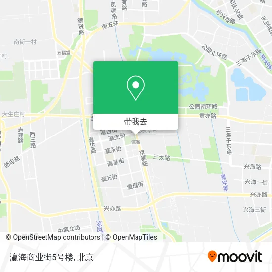 瀛海商业街5号楼地图