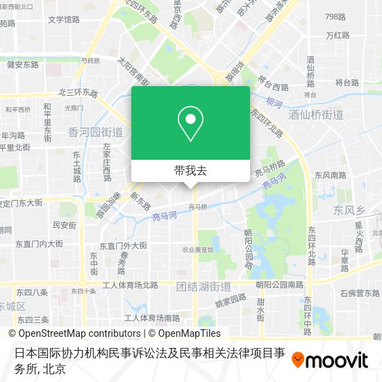 日本国际协力机构民事诉讼法及民事相关法律项目事务所地图