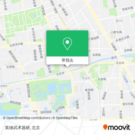 英雄武术器材地图
