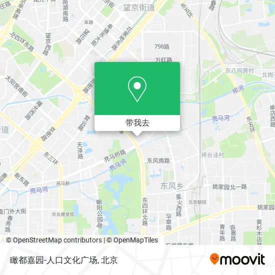 瞰都嘉园-人口文化广场地图