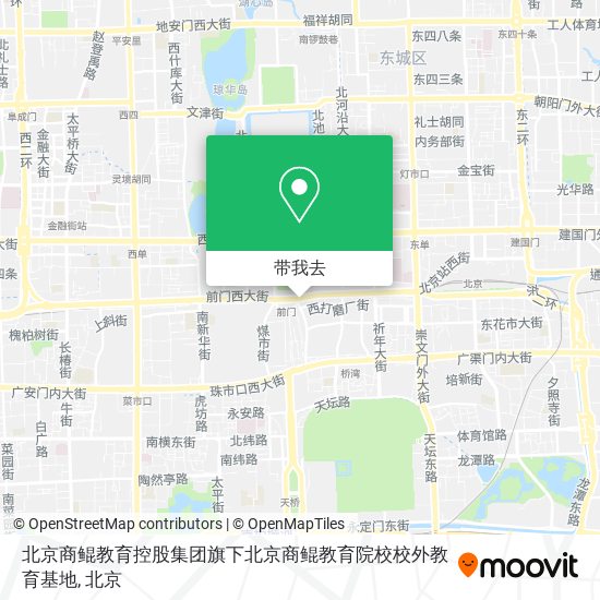 北京商鲲教育控股集团旗下北京商鲲教育院校校外教育基地地图