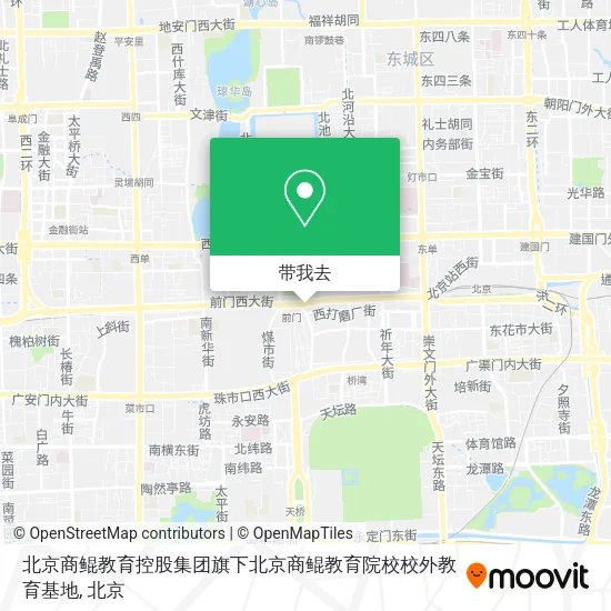 北京商鲲教育控股集团旗下北京商鲲教育院校校外教育基地地图