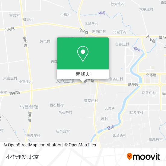 小李理发地图