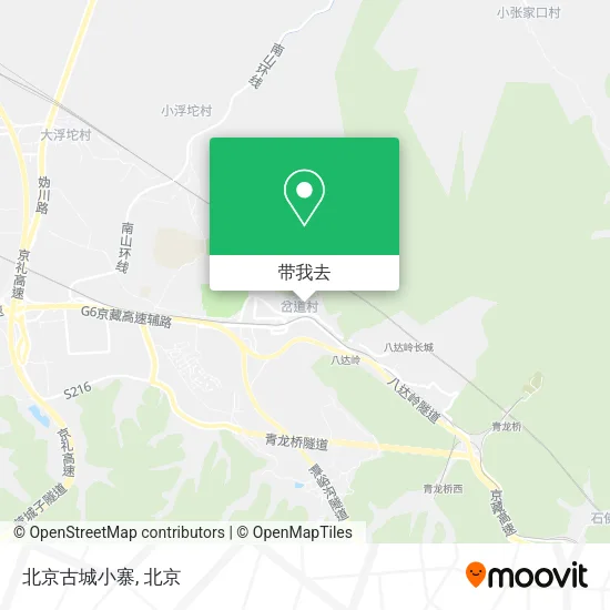 北京古城小寨地图
