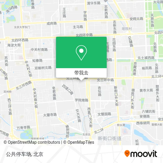 公共停车场地图