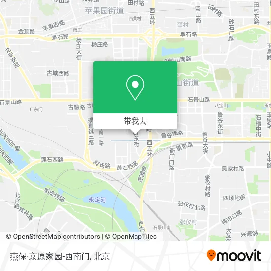 燕保·京原家园-西南门地图
