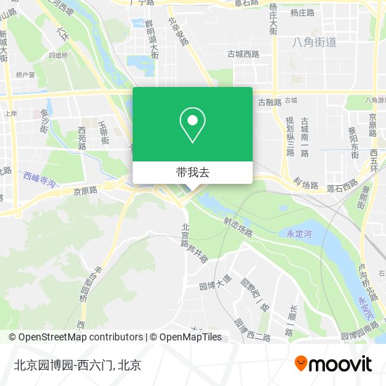 北京园博园-西六门地图