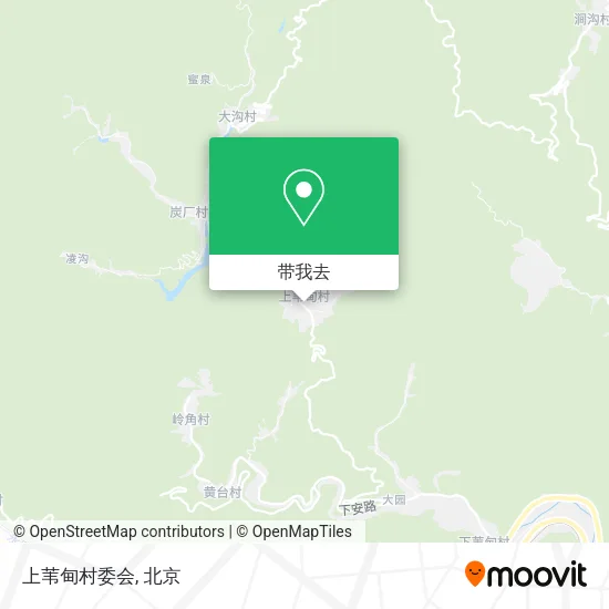 上苇甸村委会地图