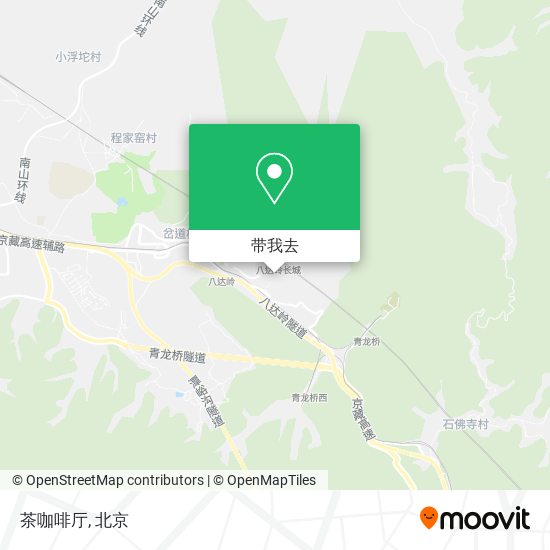 茶咖啡厅地图
