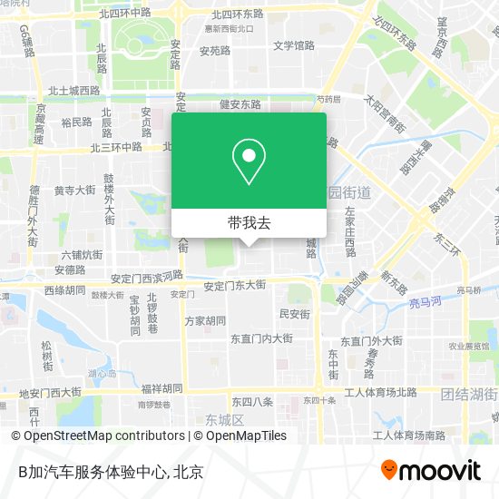 B加汽车服务体验中心地图