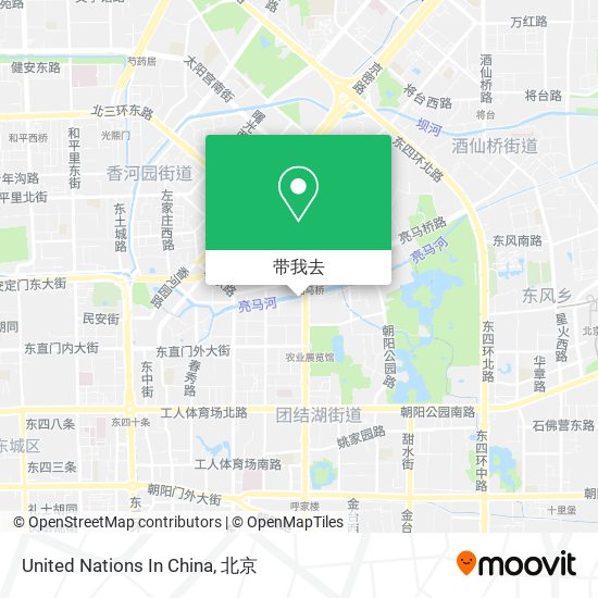 United Nations In China地图