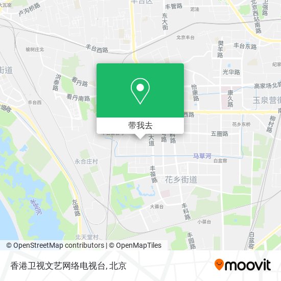 香港卫视文艺网络电视台地图