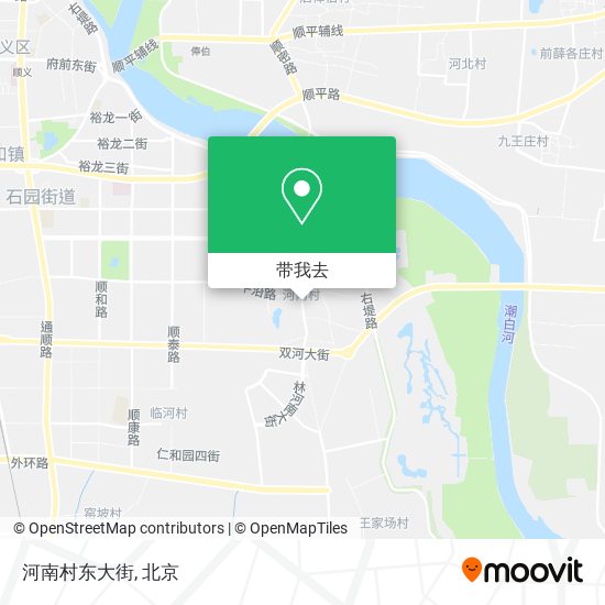 河南村东大街地图