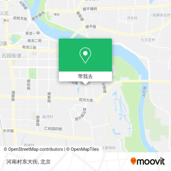 河南村东大街地图