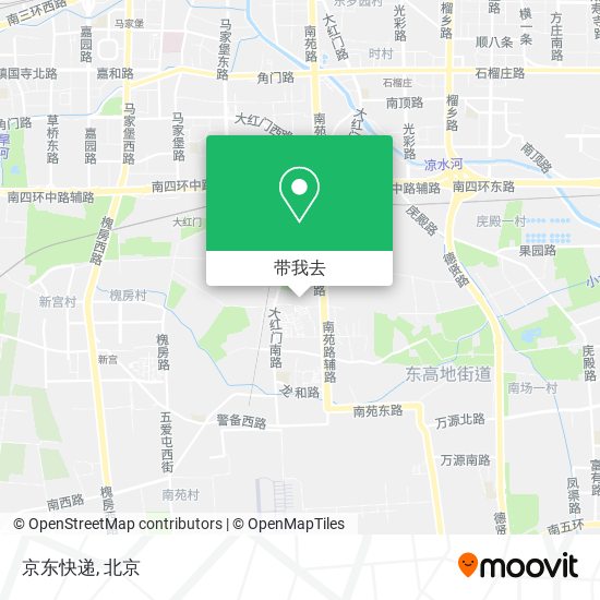 京东快递地图