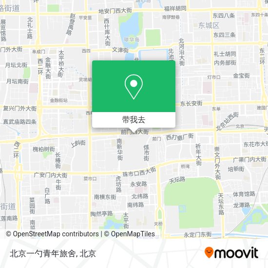 北京一勺青年旅舍地图