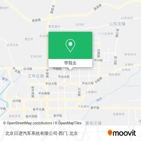 北京日进汽车系统有限公司-西门地图