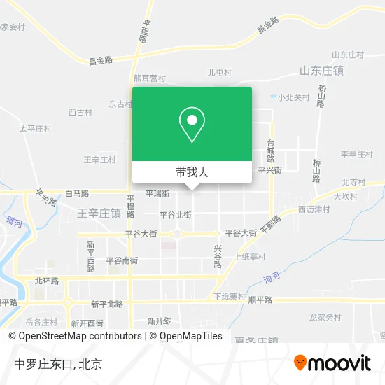 中罗庄东口地图