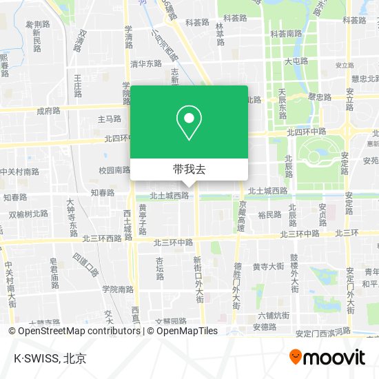 K·SWISS地图