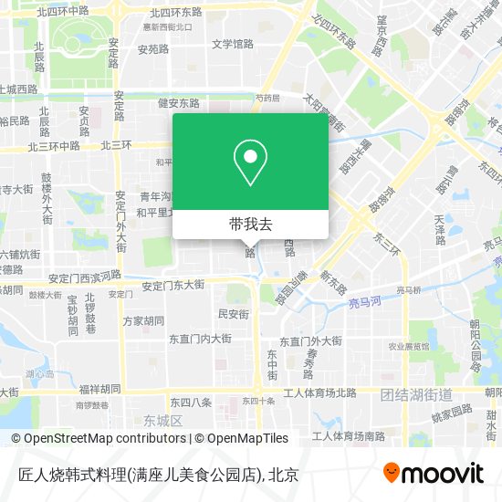 匠人烧韩式料理(满座儿美食公园店)地图
