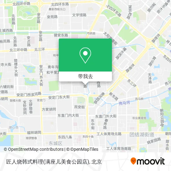 匠人烧韩式料理(满座儿美食公园店)地图