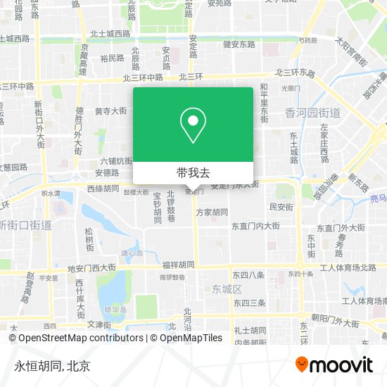 永恒胡同地图