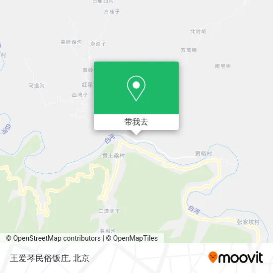 王爱琴民俗饭庄地图