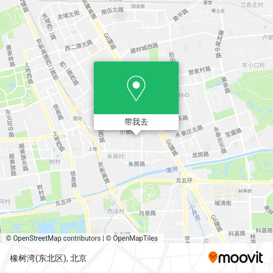 橡树湾(东北区)地图
