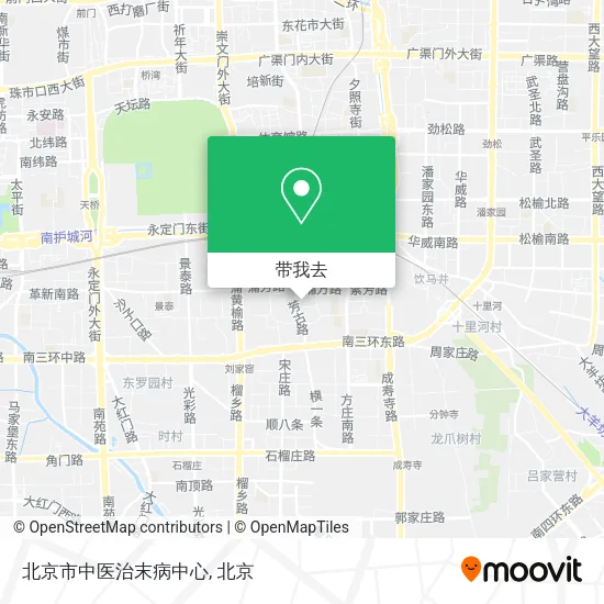 北京市中医治末病中心地图