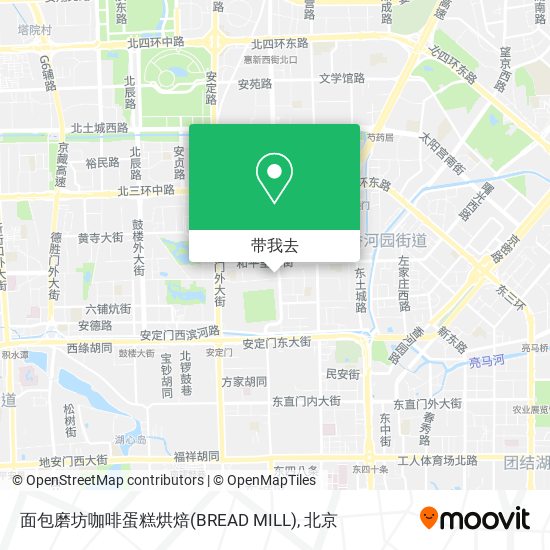 面包磨坊咖啡蛋糕烘焙(BREAD MILL)地图