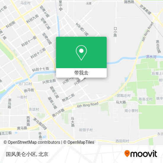 国风美仑小区地图