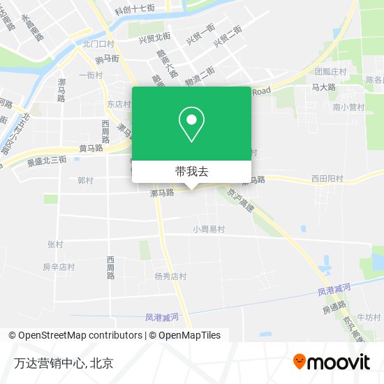 万达营销中心地图