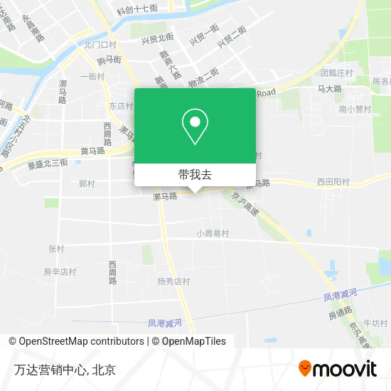 万达营销中心地图