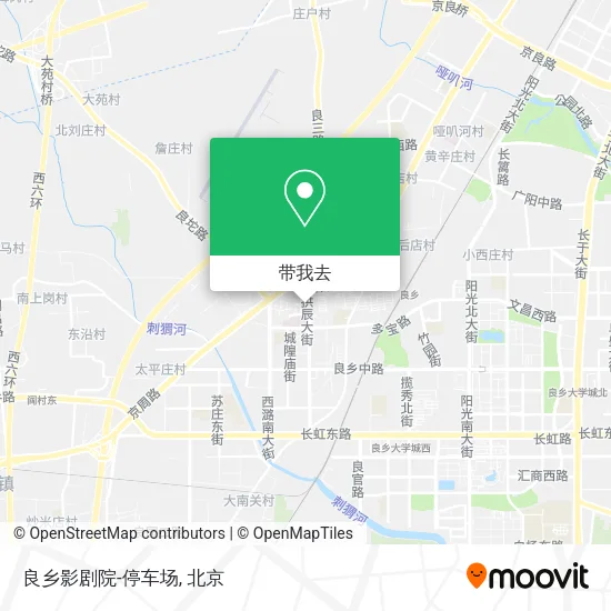 良乡影剧院-停车场地图