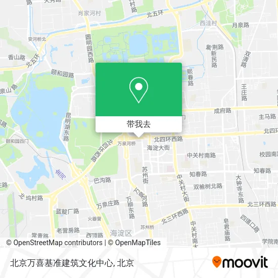 北京万喜基准建筑文化中心地图