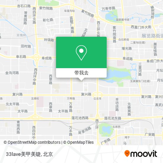 33lave美甲美睫地图