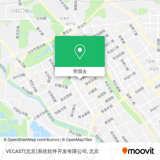 VECAST(北京)系统软件开发有限公司地图