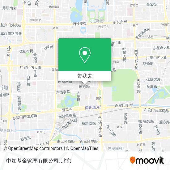 中加基金管理有限公司地图