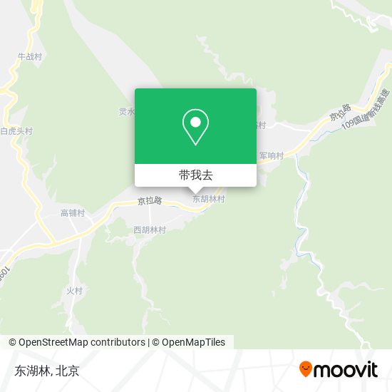 东湖林地图