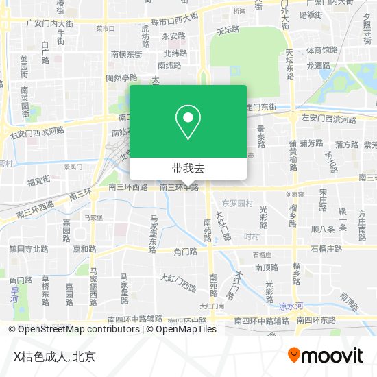 X桔色成人地图