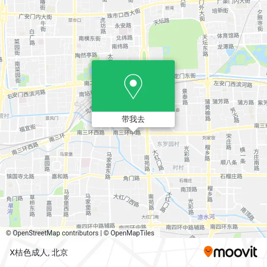 X桔色成人地图