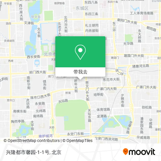 兴隆都市馨园-1-1号地图