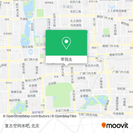 复古空间水吧地图