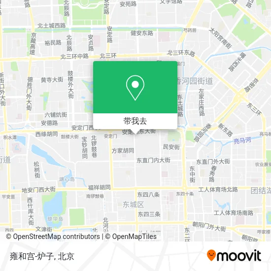 雍和宫-炉子地图