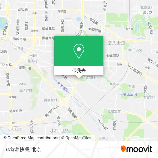rs营养快餐地图