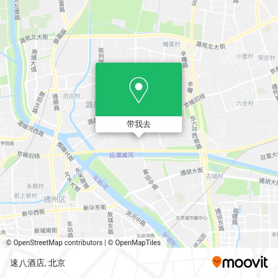 速八酒店地图