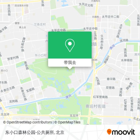 东小口森林公园-公共厕所地图