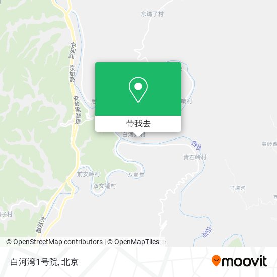 白河湾1号院地图